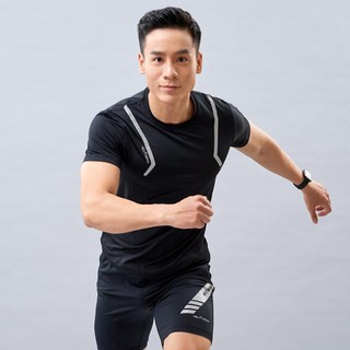 Áo Ngắn Tay Tập Gym Yoga Nam Icado AT7