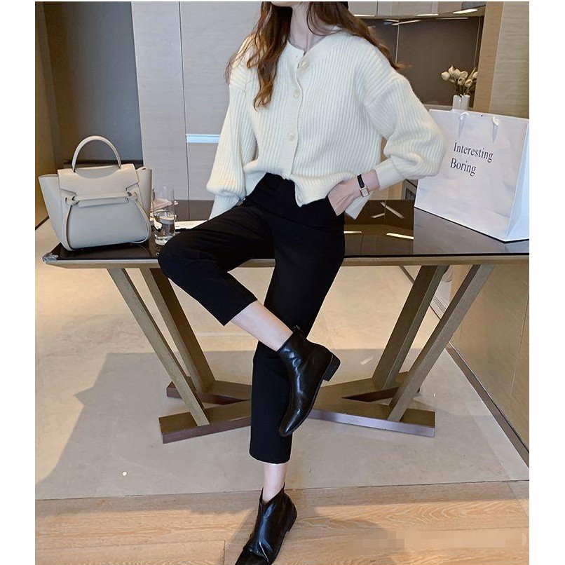 Áo Len Dài Tay Phong Cách Hàn Quốc Trẻ Trung Dành Cho Nữ | BigBuy360 - bigbuy360.vn