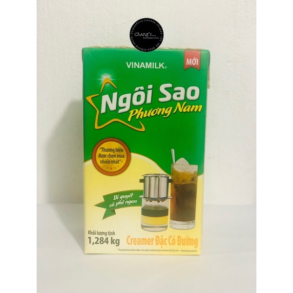 Sữa đặc ngôi sao Phương Nam 1.284KG xanh lá Chang's Food