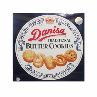 Bánh quy bơ hộp thiếc Danisa đại 908gr (kèm túi xách)
