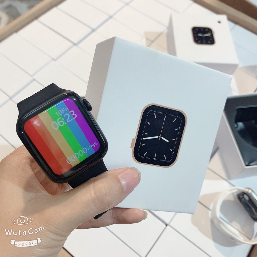 Đồng hồ thông minh W26 smart watch w26 màn hình tràn viền, chống nước tuyệt đối