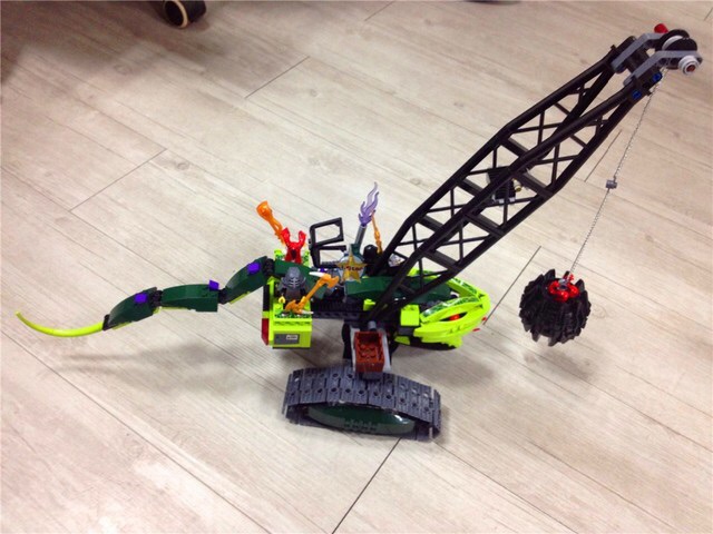 Lắp Ráp Bela 9761 Xe chuỳ bọ cạp Ninjago SS1