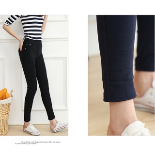 Quần kaki skinny lưng liền 3 nút big size lớn 65-90kg