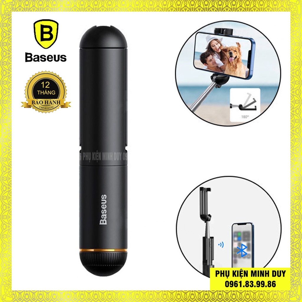 Gậy chụp ảnh bluetooth gấp gọn Baseus Mini Folding Selfie Stick