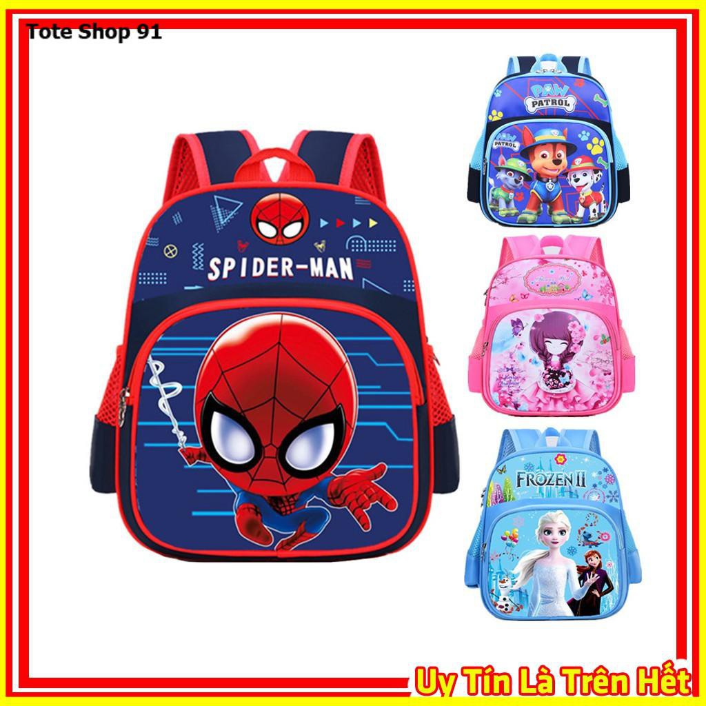 Balo Cho Bé Trai, Bé Gái Đeo Đi Mầm Non Mẫu Giáo Nhà Trẻ Giá Rẻ, Dễ Thương (Tote shop 91)