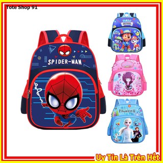 Balo Cho Bé Trai, Bé Gái Đeo Đi Mầm Non Mẫu Giáo Nhà Trẻ Giá Rẻ, Dễ Thương (Tote shop 91)