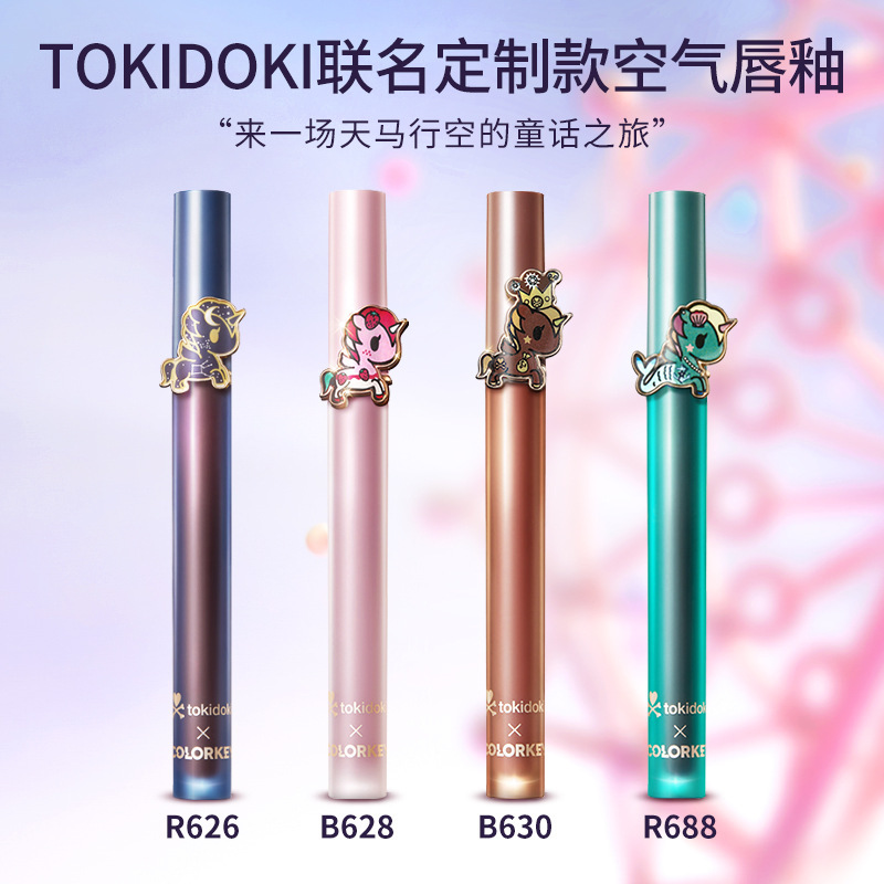 [Hàng mới về] Son kem lì TOKIDOKI X COLORKEY mềm mịn như nhung trang điểm cho môi | BigBuy360 - bigbuy360.vn