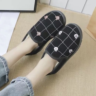 Giày lót lông ảnh thật tự chụp