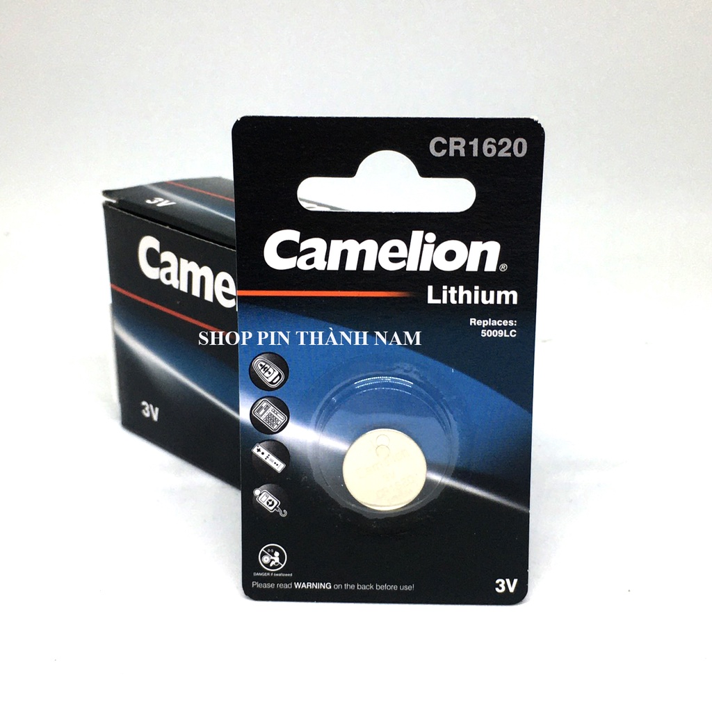 Pin CR1620 Camelion lithium 3V dung lượng cao