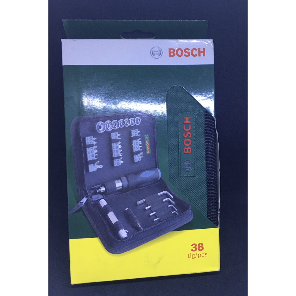 Bộ vặn vít đa năng 38 chi tiết Bosch 2607019506