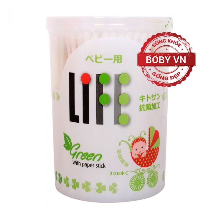 Tăm bông cho bé và người lớn Life - An toàn