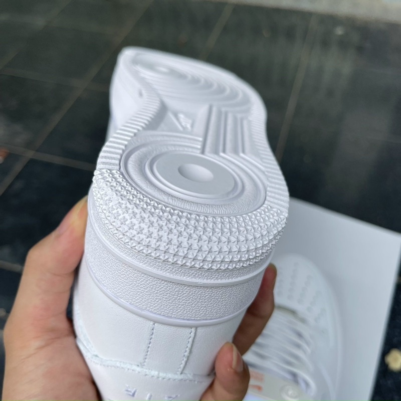(BEST QUALITY) Giày AF1 All White Đầy Đủ Hộp Bảo Vệ Và Tặng Kèm Tất | BigBuy360 - bigbuy360.vn