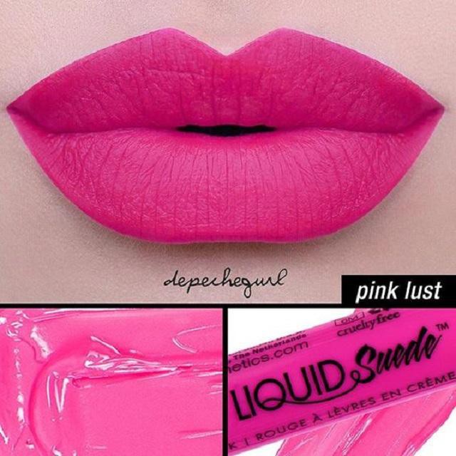 Son lì chính hãng dạng kem NYX Liquid Suede LSCL08 Pink Lust