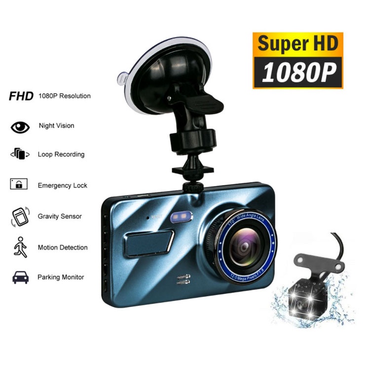 Camera Hành Trình Cho Xe Hơi 1080P HD A10 3.6 Inch | BigBuy360 - bigbuy360.vn