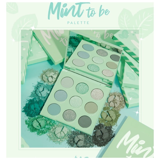 Có sẵn có bill - Bảng phấn mắt Colourpop Mint to be