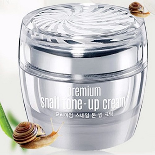 Set Kem Ốc Sên Dưỡng Trắng Da Premium Snail Tone Up Cream - Chính Hãng