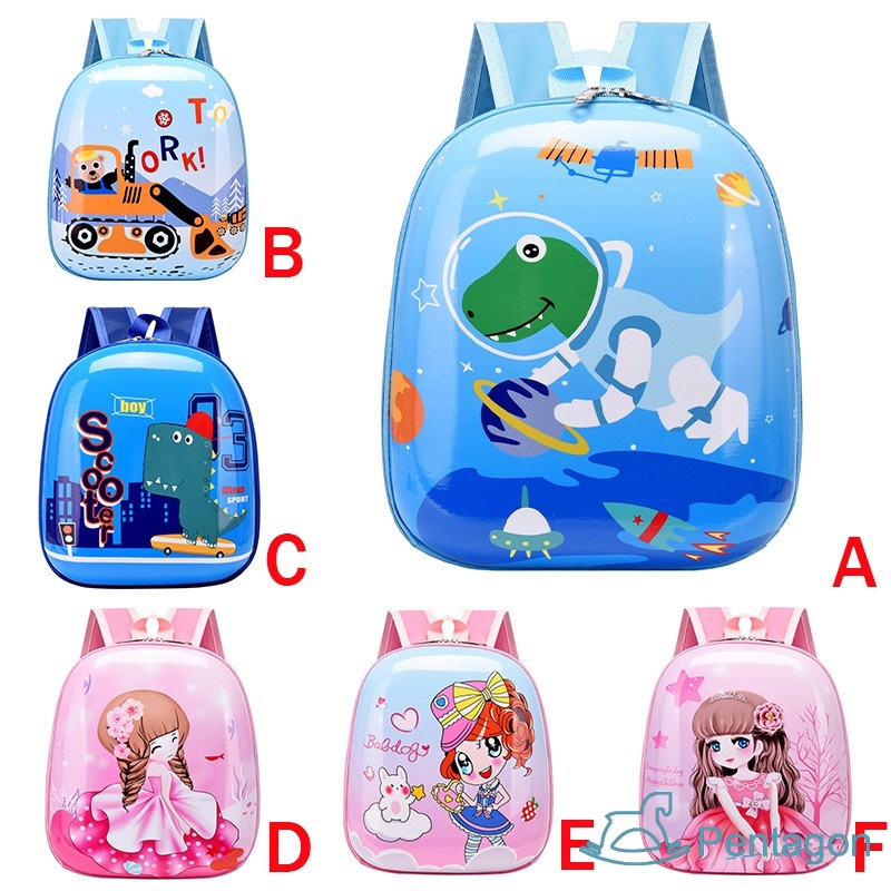 Balo Vỏ Trứng Kiểu Hoạt Hình Động Vật Phong Cách Phương Tây Cho Bé