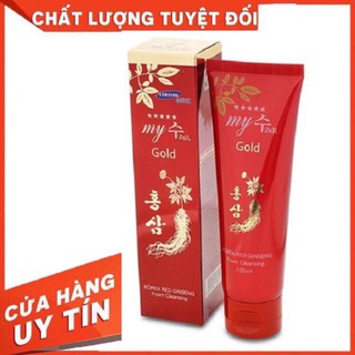 Sữa rửa mặt Hồng Sâm MY GOLD Hàn quốc 130ml