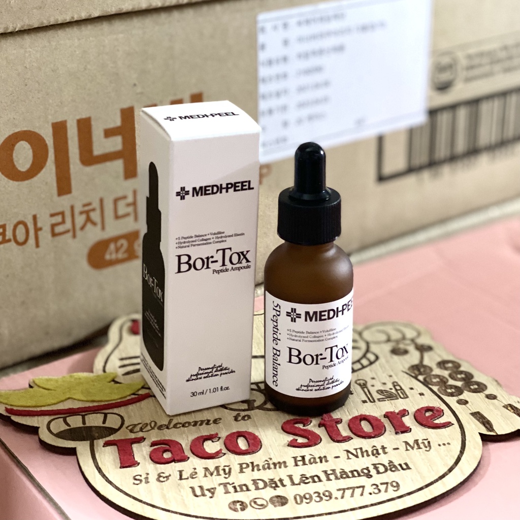 Tinh chất dưỡng Medi Peel Bortox Peptide Ampoule / Medipeel Bor-Tox 30ml