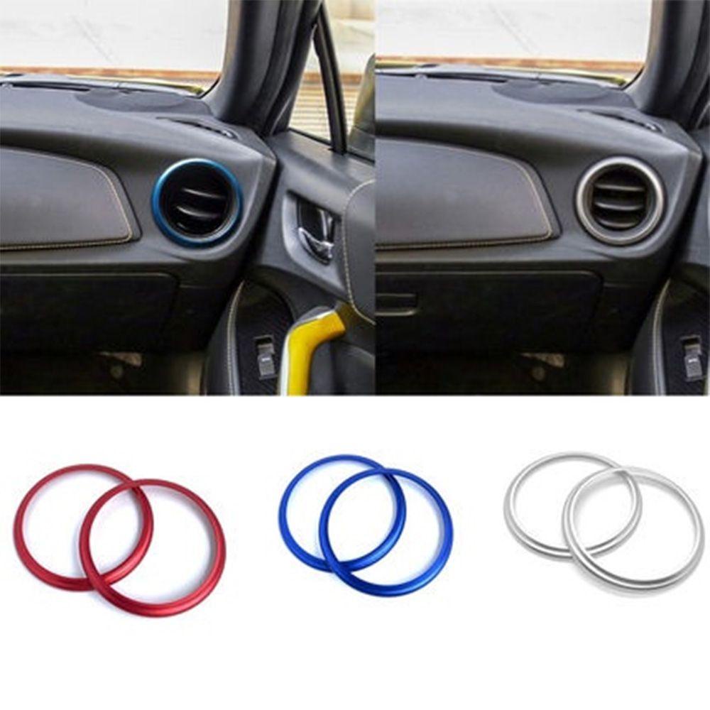 Bộ 2 Vòng Dán Trang Trí Ống Xả Xe Hơi Subaru Brz / For Toyota 86