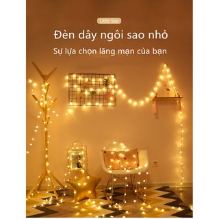 Dây đèn Led,dây đèn đom đóm trang trí phòng ngủ 2m/4m/6m