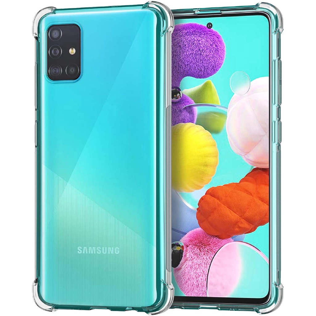 Ốp điện thoại trong suốt chống sốc chống va đập cho Samsung Galaxy A21s M31s M51 M31 M21 M11 A12 A02s A51 A71 A31 A11 5G | BigBuy360 - bigbuy360.vn