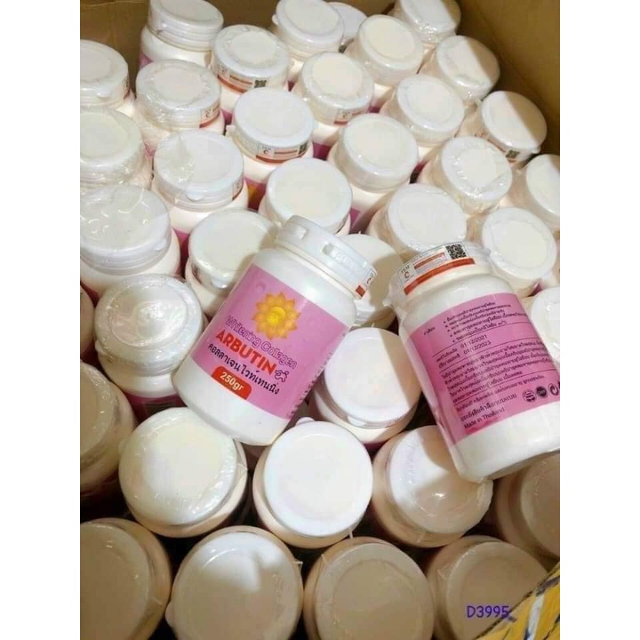 Kem kích trắng da body Abutin 3c3 Thái Lan  200GR+Kem Kích Trắng Abutin HỒNG Thái Lan 250g-CHÍNH HÃNG-CÓ TEM