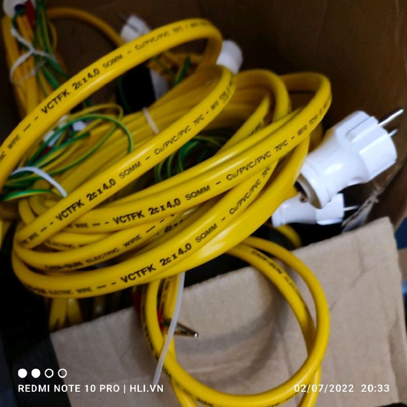 ổ cắm điện tiếp địa tiếp đất cho sac dưới 3.6kw dây dài 10 mét