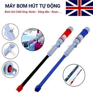Máy bơm hút mini tự động: Nước - Xăng dầu - Rượu, chạy Pin