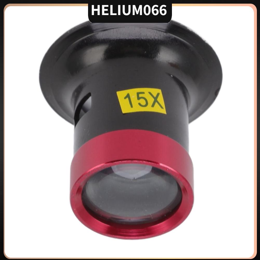 Kính Lúp Phóng Đại 15 Lần Bằng Hợp Kim Nhôm Chuyên Dụng Cho Thợ Sửa Đồng Hồ