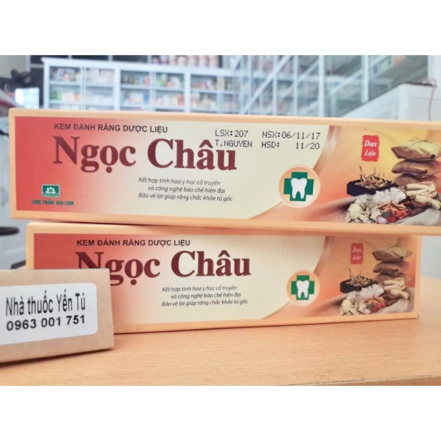 Kem đánh răng Ngọc Châu