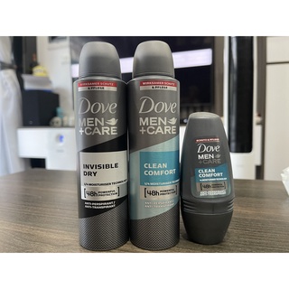 [MEN] Lăn và xịt KHỬ MÙI DOVE MEN CARE, 0% ALUMINUM SALTS, CLEAN FRESH, 50ML-150ml, HÀNG NỘI ĐỊA ĐỨC