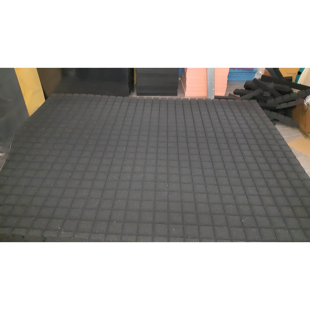 Mút cách âm tiêu âm dạng nấm 1,6m x 2m cho phòng thu âm, phòng karaoke, phòng livestream.bay...