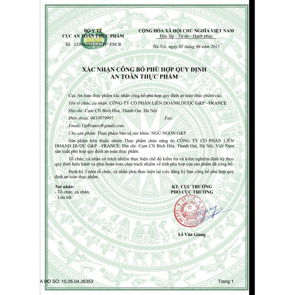 [ HÀNG CHÍNH HÃNG ] Ngủ Ngon G&P - Giúp dưỡng tâm an thần, tạo giấc ngủ sâu -Ngủ Ngon GP | BigBuy360 - bigbuy360.vn