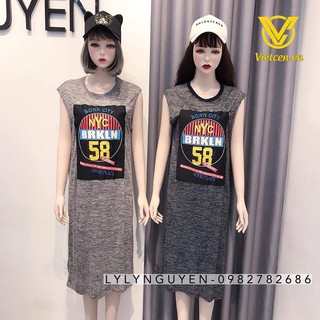 Váy thụng thể thao sát nách-VC