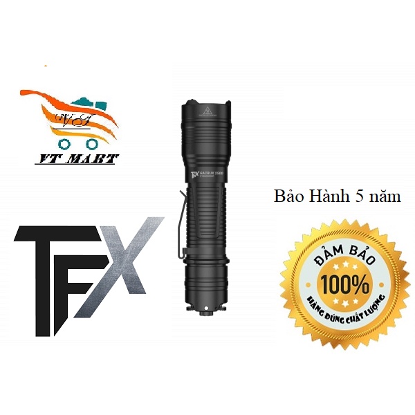 [HOT] TFX Gacrux 2500 Đèn pin chiến thuật cực kỳ mạnh mẽ, nhỏ gọn với kiểu ánh sáng tối ưu | HiBu VT MART