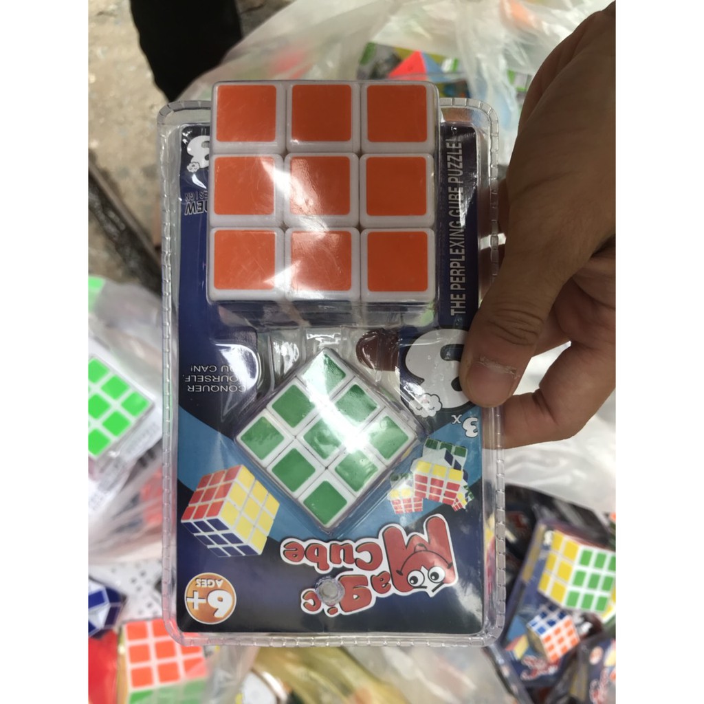 RuBick 3x3 Tặng kèm 1 Rubik 3x3 nhỏ  Giúp Bé Phát Triển Tư Duy ,Sáng Tạo An Kids