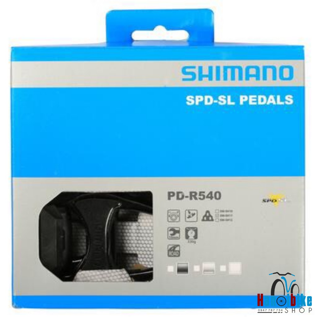 Pedal cá xe đạp road Shimano PD-R540