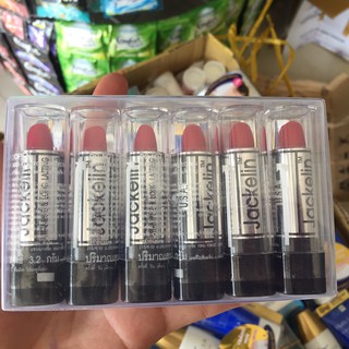 [đủ màu] SON GIÓ JACKELIN THAILAND 1 vỉ 6 cây