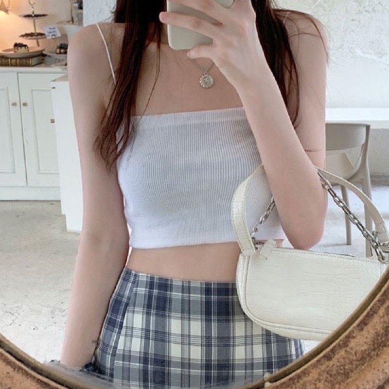 ÁO HAI DÂY CỔ V MẶC PHỐI ÁO VEST CÔNG SỞ SIÊU ĐẸP- XẢ LỖ HÀNG XỊN XÒ