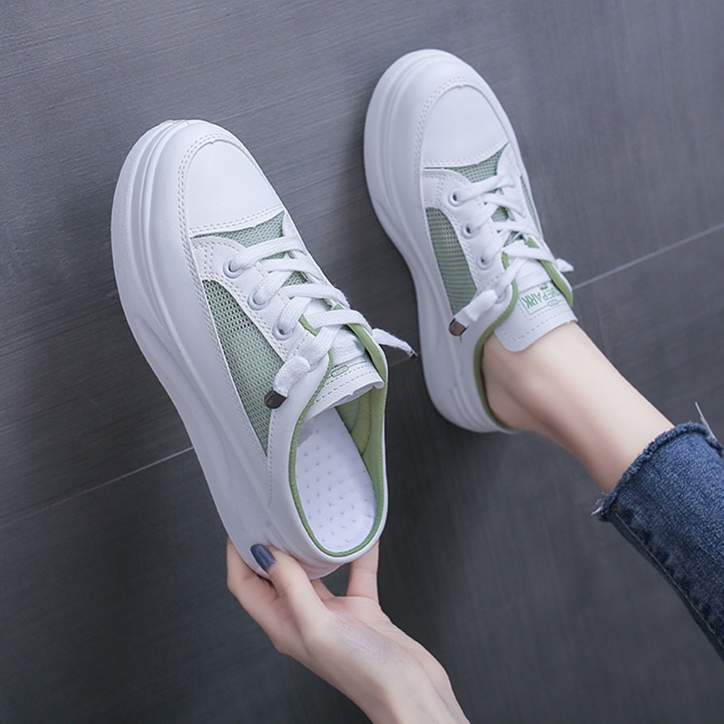 Giày Lười Lưới Thoáng Khí Thiết Kế Mới Đơn Giản Thời Trang Dành Cho Nữ 2022