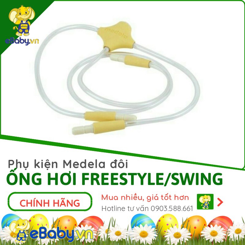 Ống hơi (ống khí) MEDELA FREESTYLE hàng Chính Hãng Maymom sản xuất mới 100%