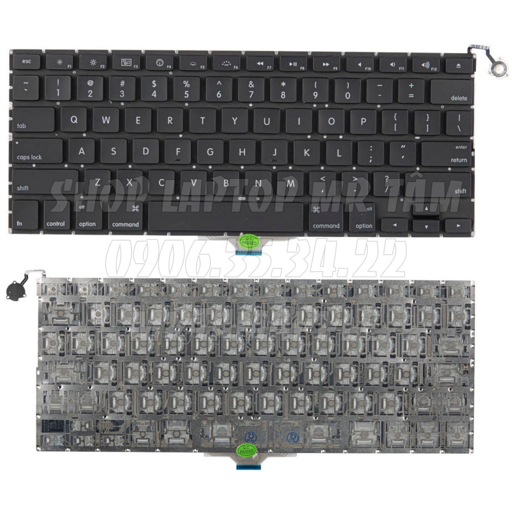 (KEYBOARD) BÀN PHÍM LAPTOP MACBOOK A1237 dùng cho Air 13&quot; 2009 A1237 A1304 2009 MB003 MC233 MC234