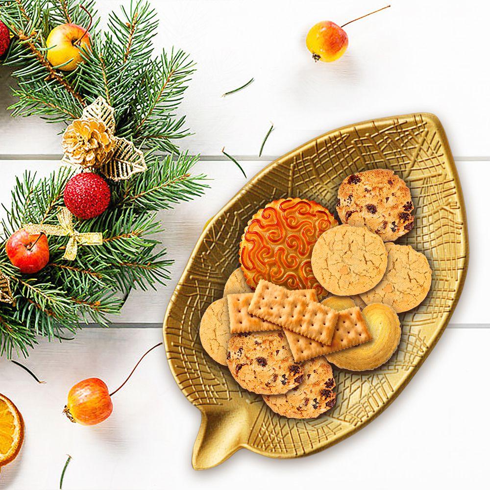 Khay Đựng Kẹo / Trang Sức Hình Chiếc Lá Cỡ Lớn