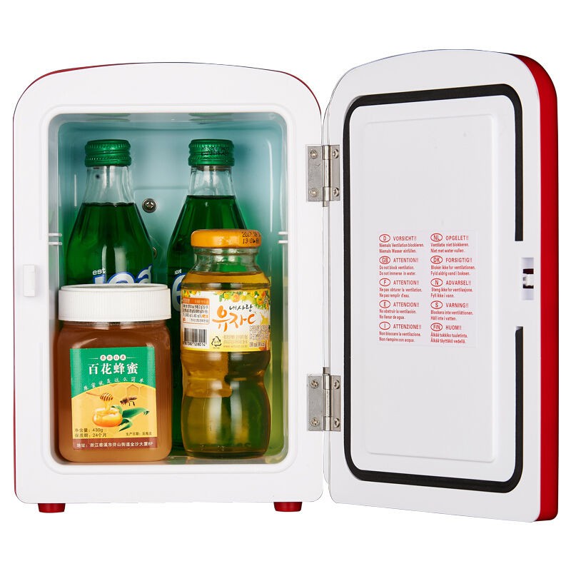 Coca-Cola Xe hơi Tủ lạnh ô tô sử dụng kép nhỏ di động mini ký túc xá hộp sưởi và làm mát