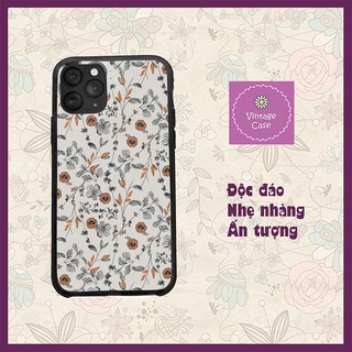 Ốp lưng Nền hoa nhẹ nhàng, thanh lịch, sang chảnh, ấn tượng Iphone từ 5 đến Xs Max/11/11 Promax/12/12 Promax CHUCOM21058
