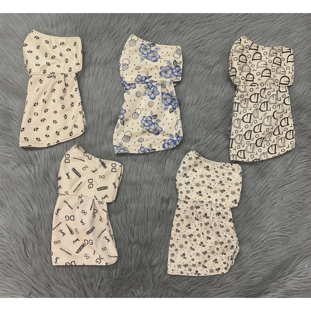 [HCM]Combo 5 khẩu trang yếm  2 mặt vải thun giống nhau  ,giao ngẫu nhiên nhiều màu khác nhau  ảnh thật  bảo đảm giao đún