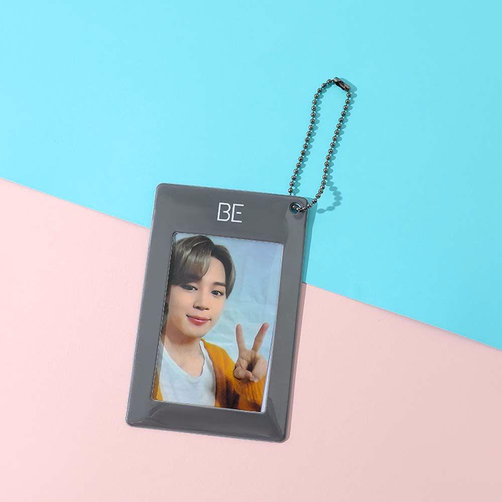 Vỏ Bọc Thẻ Ảnh Lomo B-T-S Kèm Móc Khóa In Hình Nhóm Nhạc Hàn Quốc Bangtan Boys