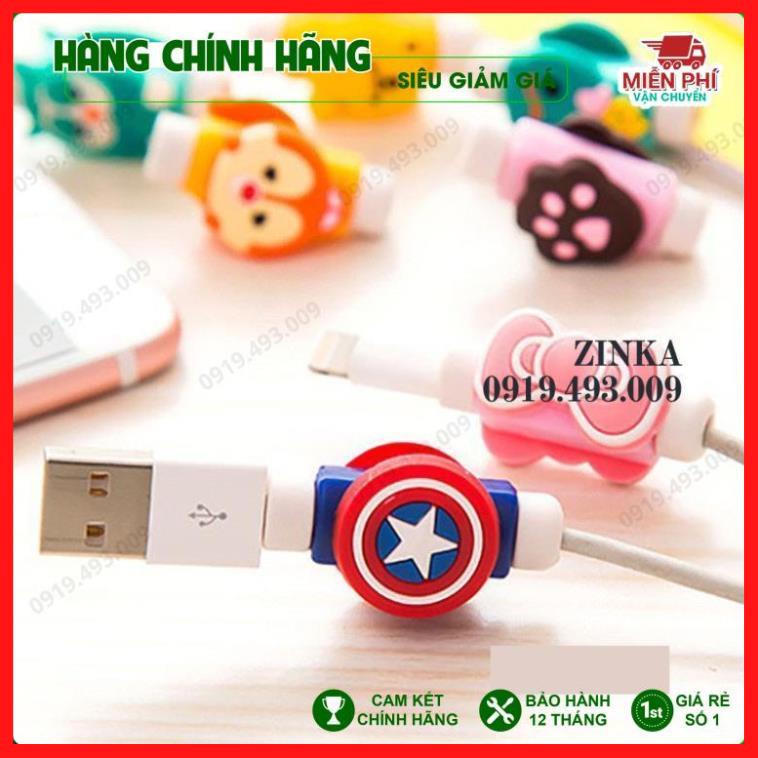 Nút Gắn Bảo Vệ Dây Tai Nghe, Cáp Sạc Hình Thú Cute