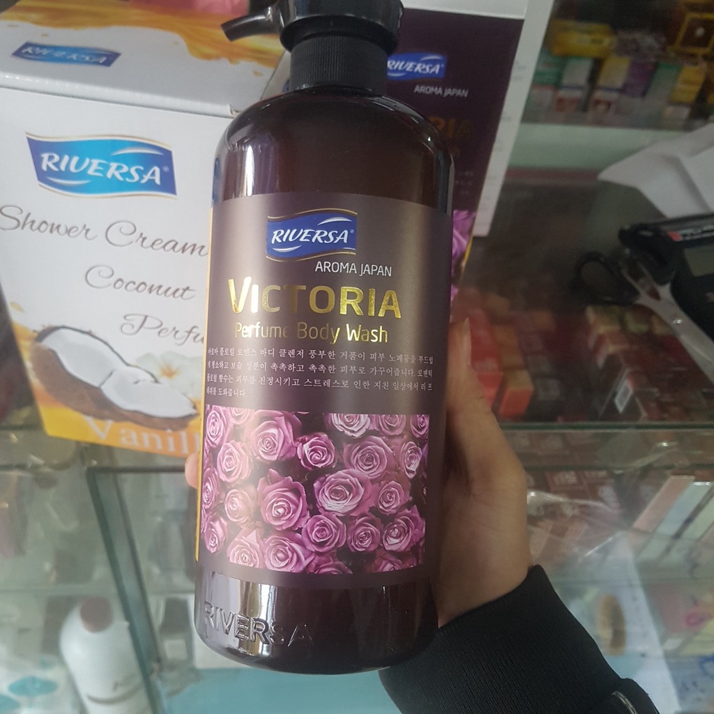 Sữa tắm nước hoa cao cấp Riversa 950ml